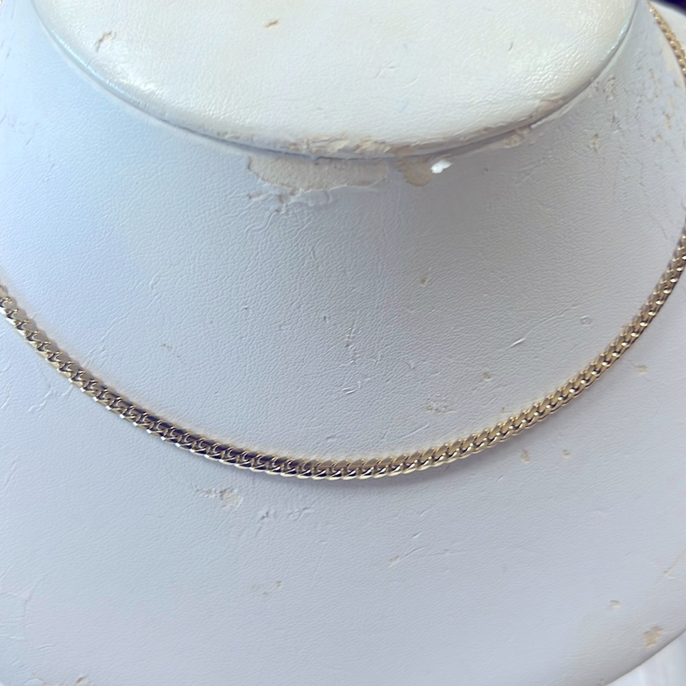 NEW Solid 14K Gold Cuban Necklace 24”